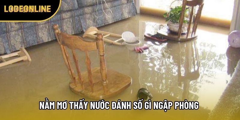 Nằm mơ thấy nước đánh số gì ngập phòng